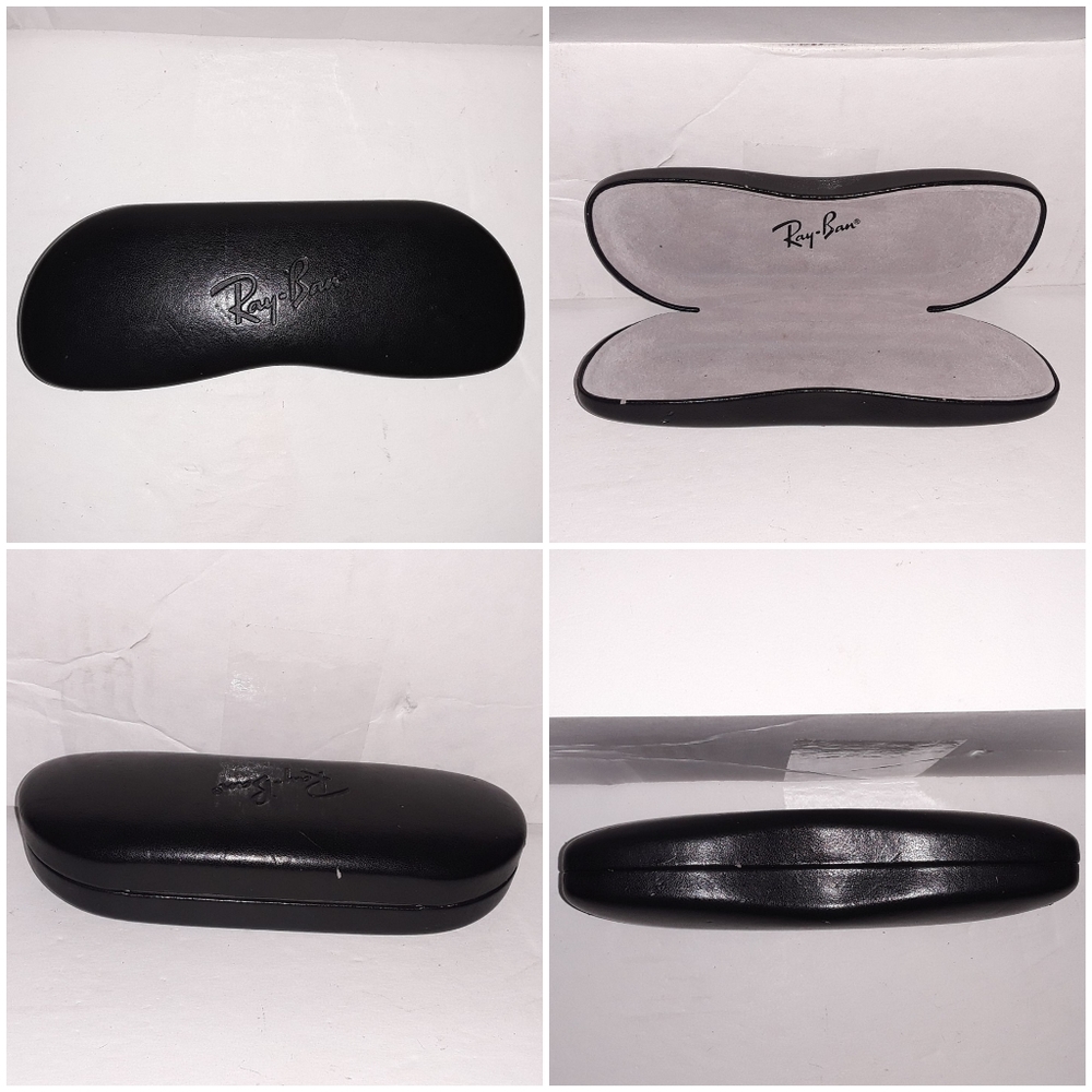 Ray-Ban Black Hinged Hard Eyelasses Case
